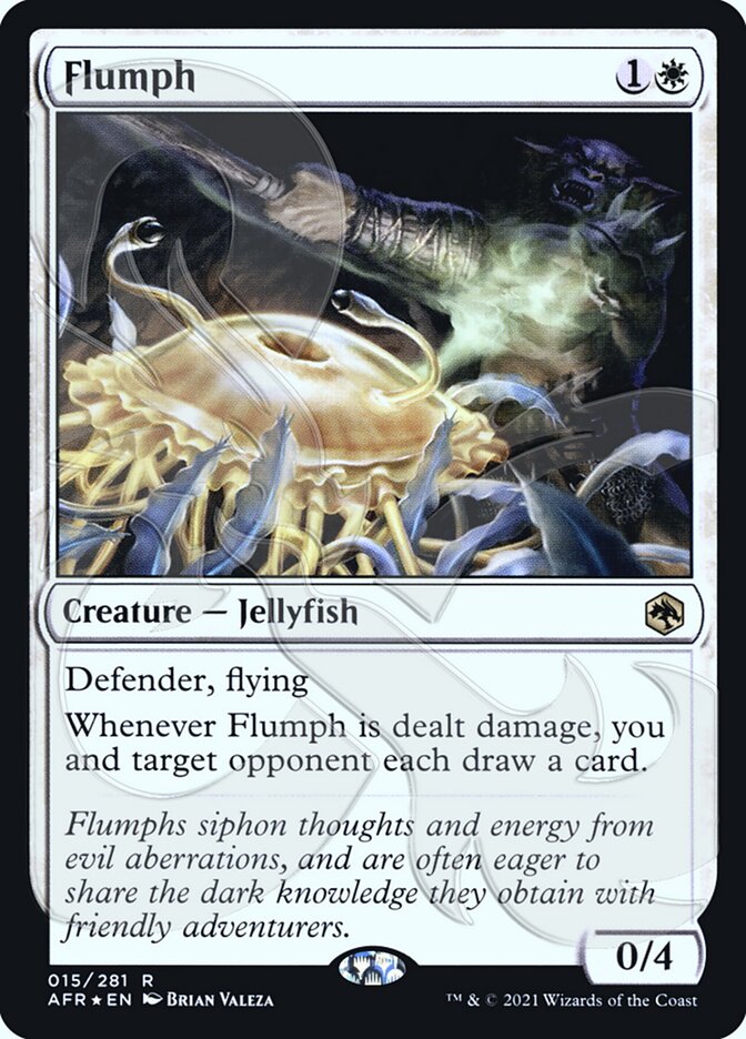 Flumph (Ampersand Promo) [Dungeons & Dragons: Adventures in the Forgotten Realms Promos] | Galaxy Games LLC
