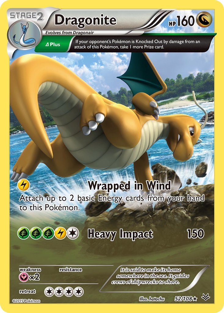 Dragonite (52/108) (Theme Deck Exclusive) [XY: Roaring Skies] | Galaxy Games LLC