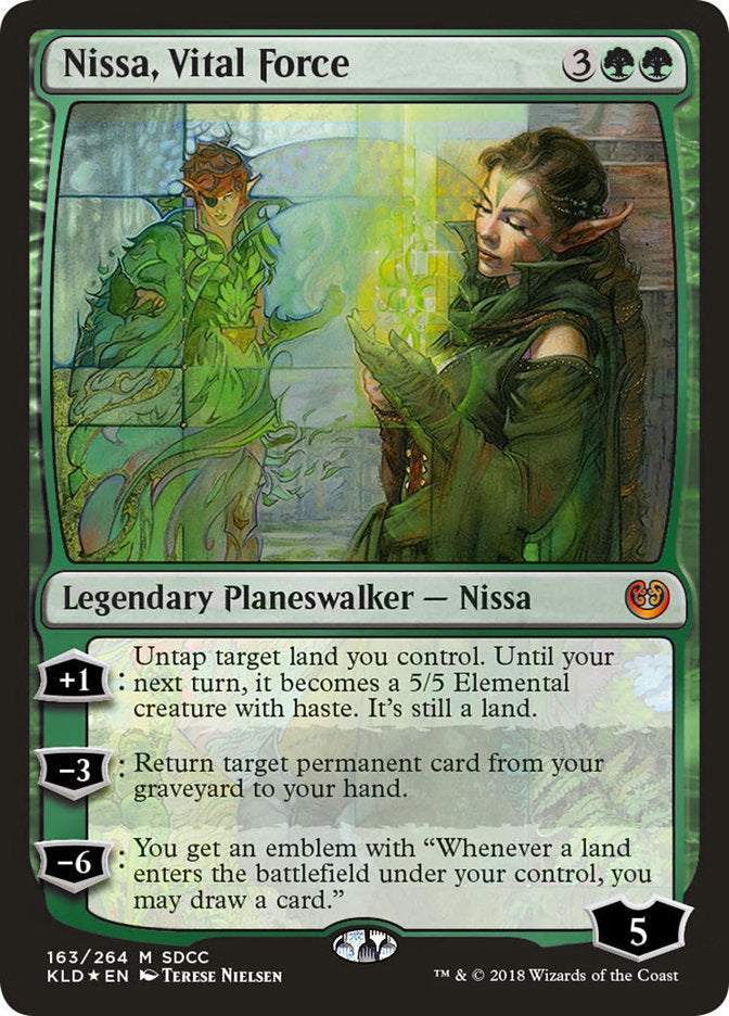 Nissa, Vital Force [San Diego Comic-Con 2018] | Galaxy Games LLC