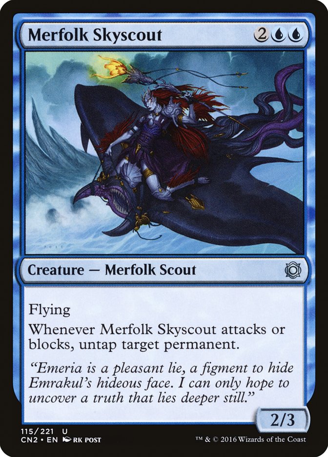 Merfolk Skyscout [Conspiracy: Take the Crown] | Galaxy Games LLC