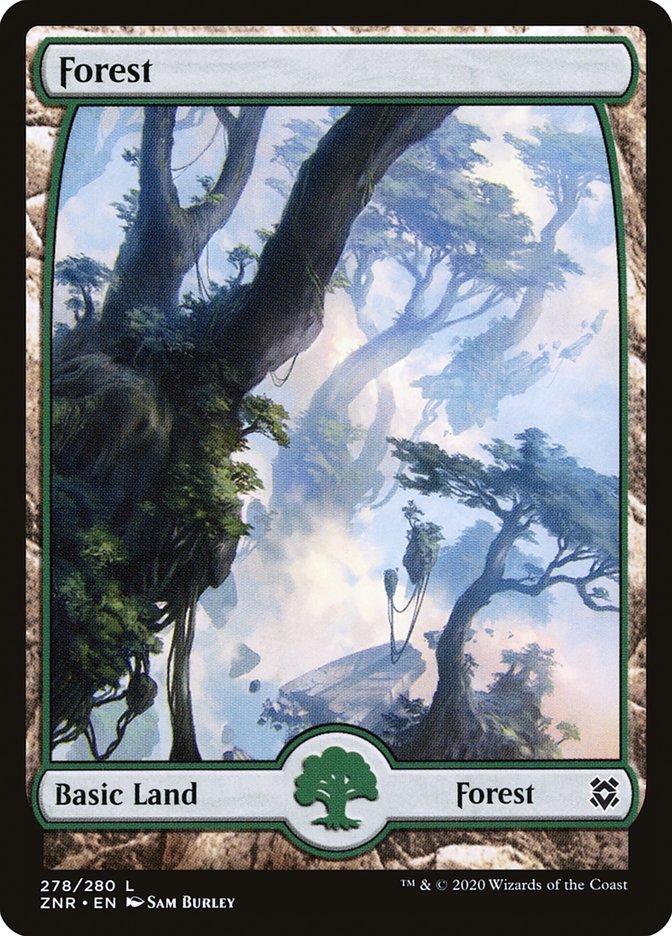 Forest (278) [Zendikar Rising] | Galaxy Games LLC