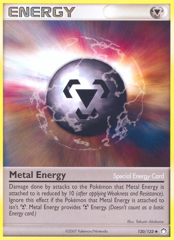 Metal Energy (120/123) [Diamond & Pearl: Mysterious Treasures] | Galaxy Games LLC