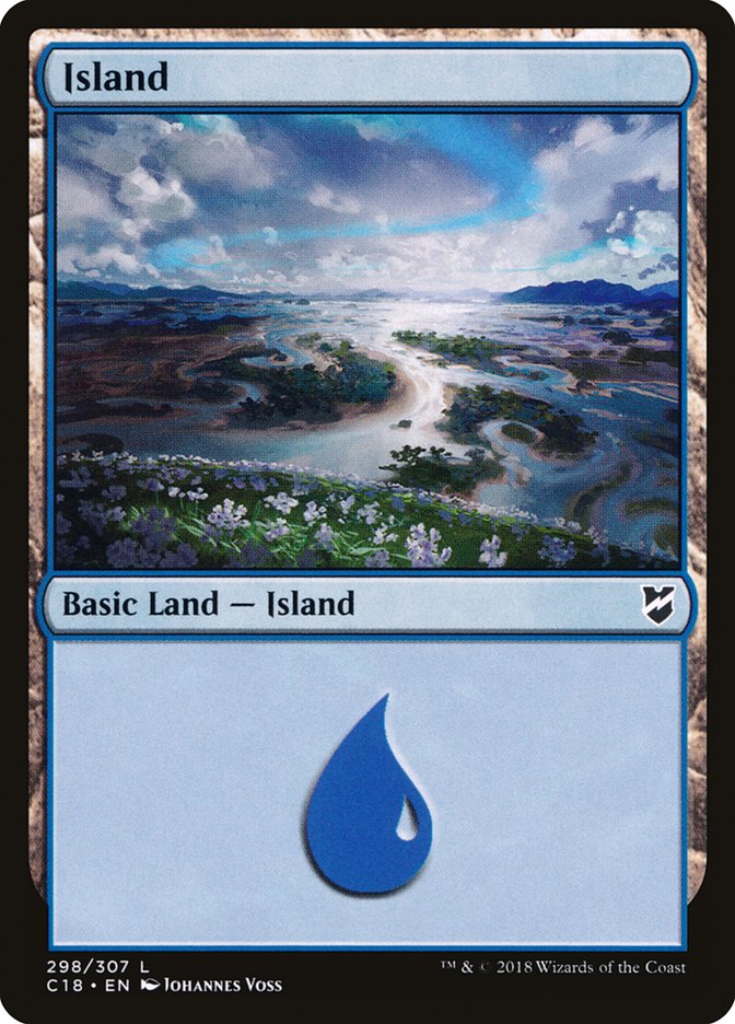 Island (298) [Commander 2018] | Galaxy Games LLC