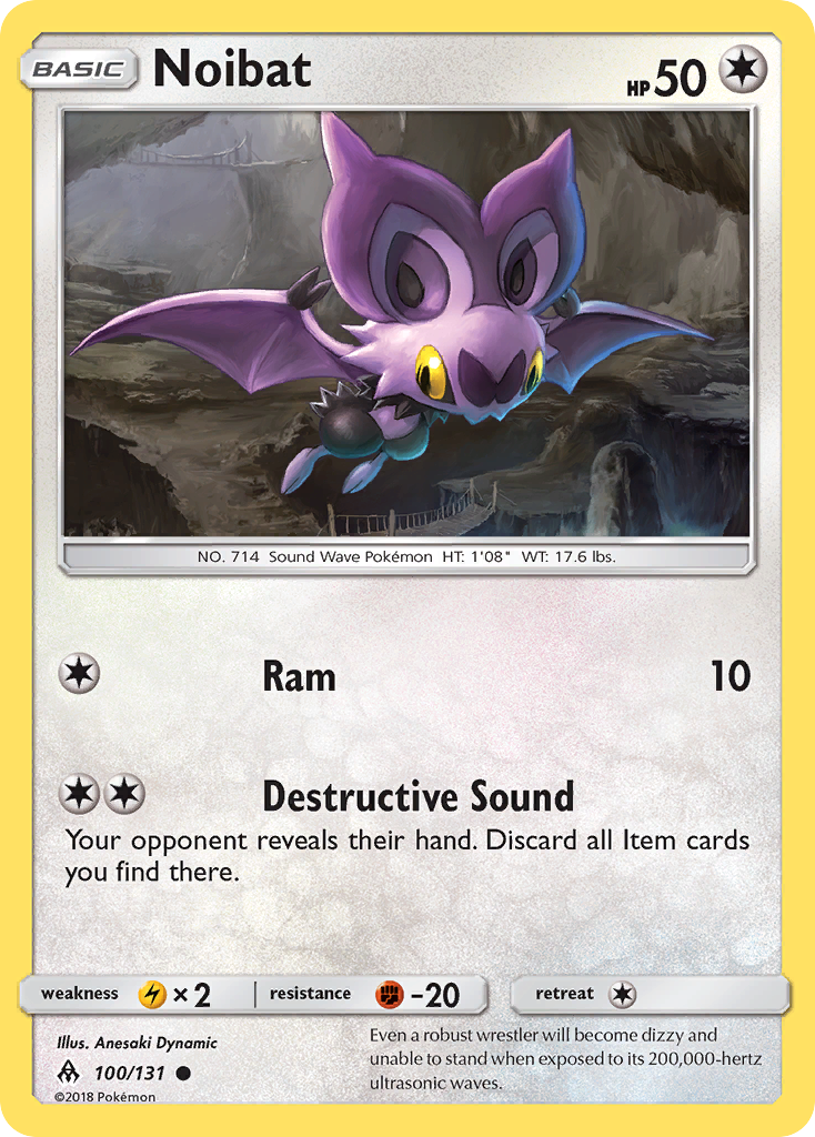 Noibat (100/131) [Sun & Moon: Forbidden Light] | Galaxy Games LLC