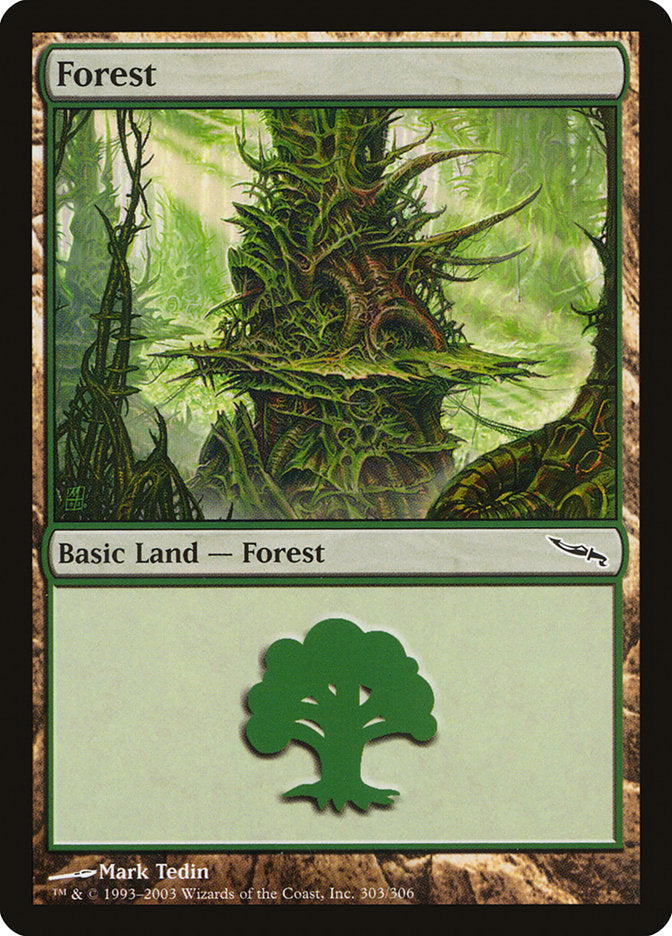 Forest (303) [Mirrodin] | Galaxy Games LLC