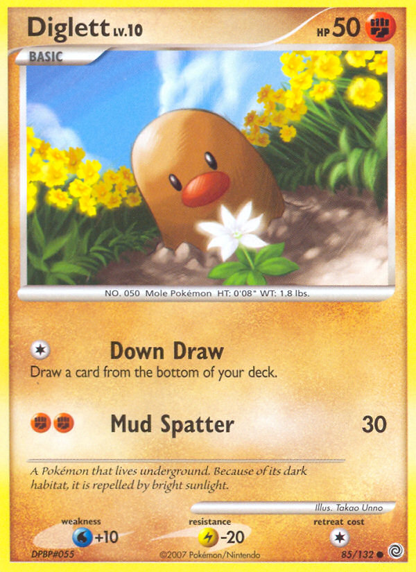 Diglett (85/132) [Diamond & Pearl: Secret Wonders] | Galaxy Games LLC