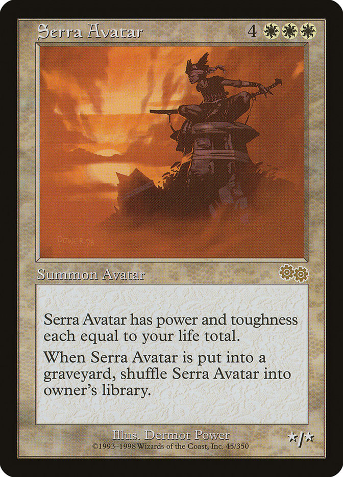 Serra Avatar [Urza's Saga] | Galaxy Games LLC