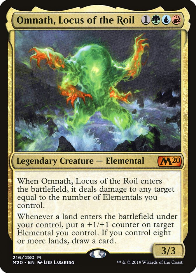 Omnath, Locus of the Roil [Core Set 2020] | Galaxy Games LLC