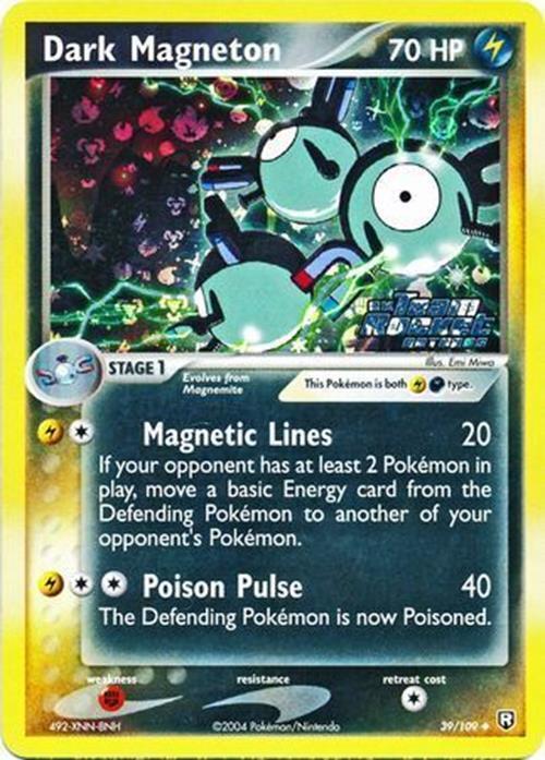 Dark Magneton (39/109) (Stamped) [EX: Team Rocket Returns] | Galaxy Games LLC