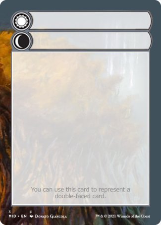 Helper Card (3/9) [Innistrad: Midnight Hunt Tokens] | Galaxy Games LLC