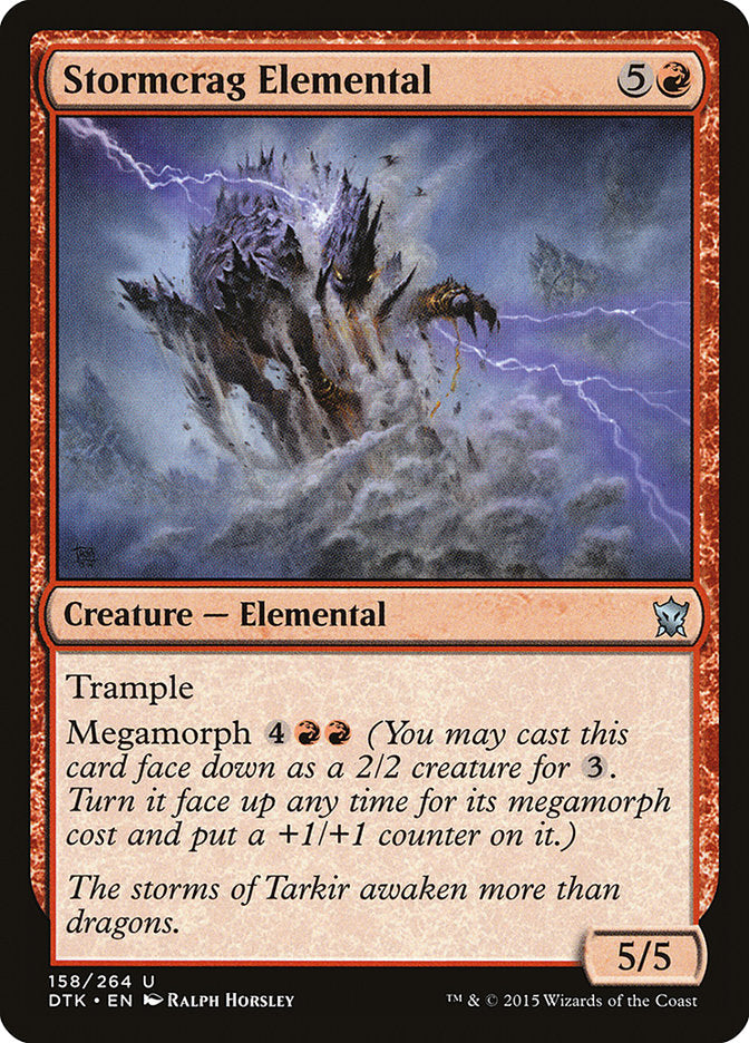 Stormcrag Elemental [Dragons of Tarkir] | Galaxy Games LLC