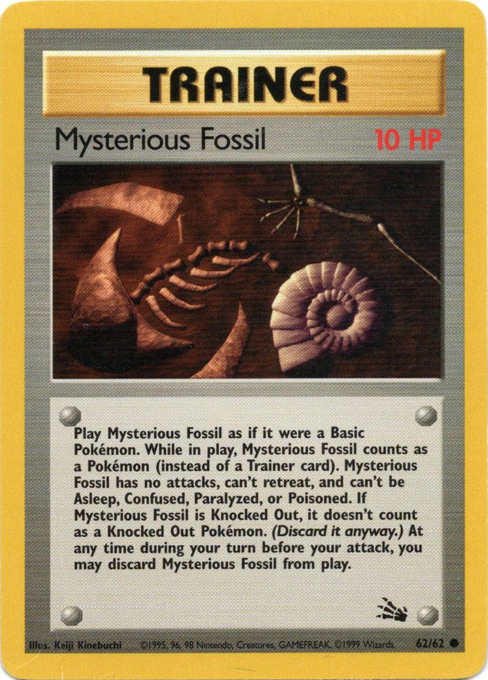 Mysterious Fossil (62/62) [Fossil Unlimited] | Galaxy Games LLC