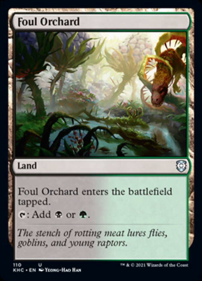 Foul Orchard [Kaldheim Commander] | Galaxy Games LLC