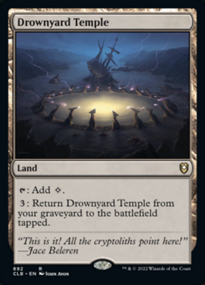Drownyard Temple [Commander Legends: Battle for Baldur's Gate] | Galaxy Games LLC