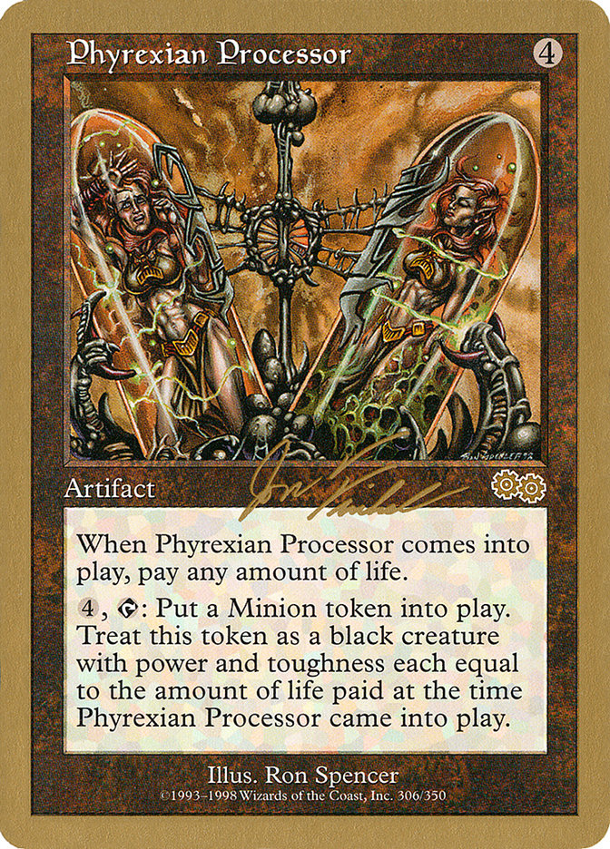 Phyrexian Processor (Jon Finkel) [World Championship Decks 2000] | Galaxy Games LLC