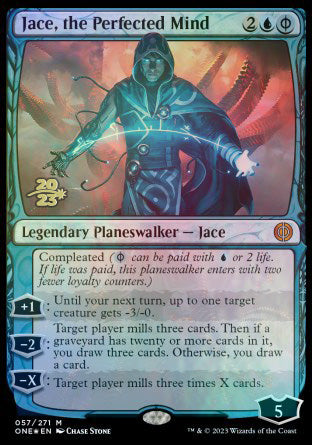 Jace, the Perfected Mind [Phyrexia: All Will Be One Prerelease Promos] | Galaxy Games LLC