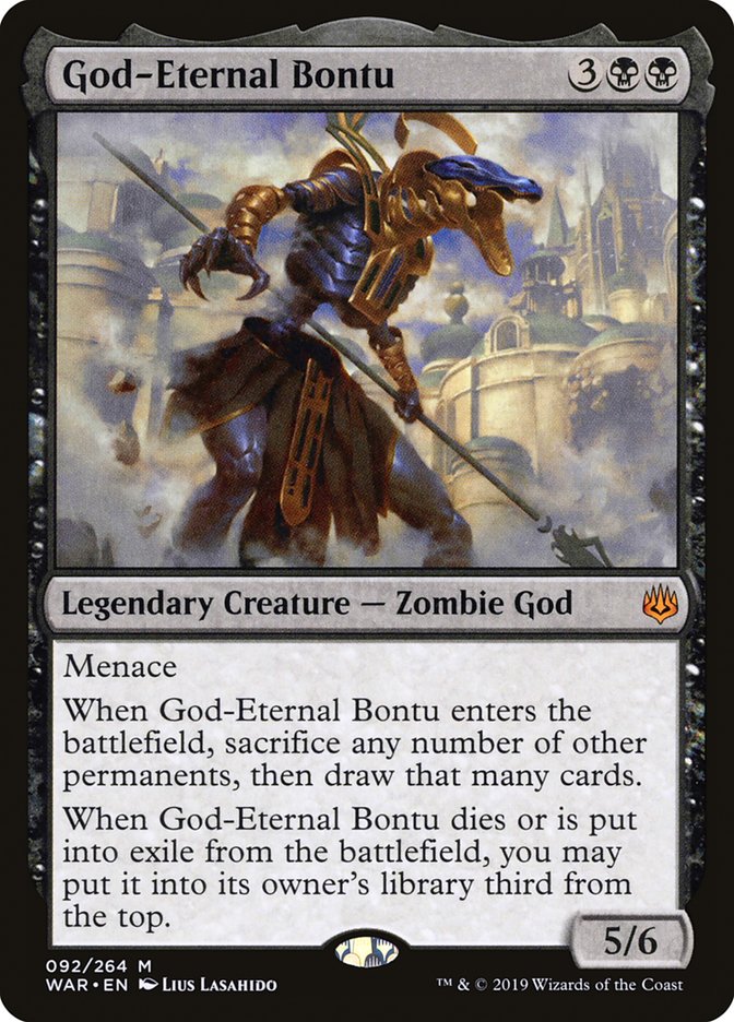 God-Eternal Bontu [War of the Spark] | Galaxy Games LLC