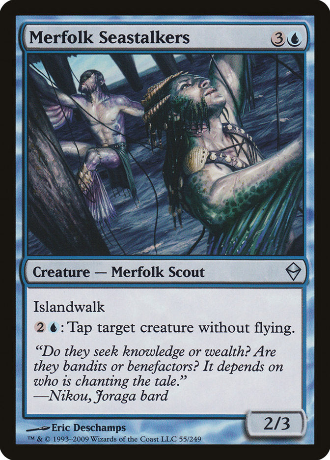 Merfolk Seastalkers [Zendikar] | Galaxy Games LLC