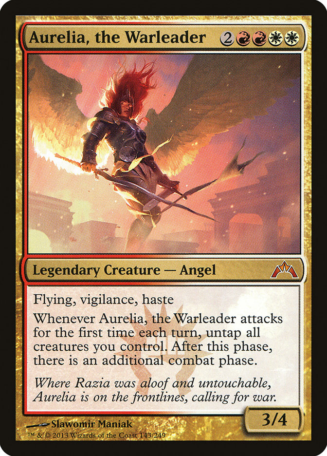 Aurelia, the Warleader [Gatecrash] | Galaxy Games LLC