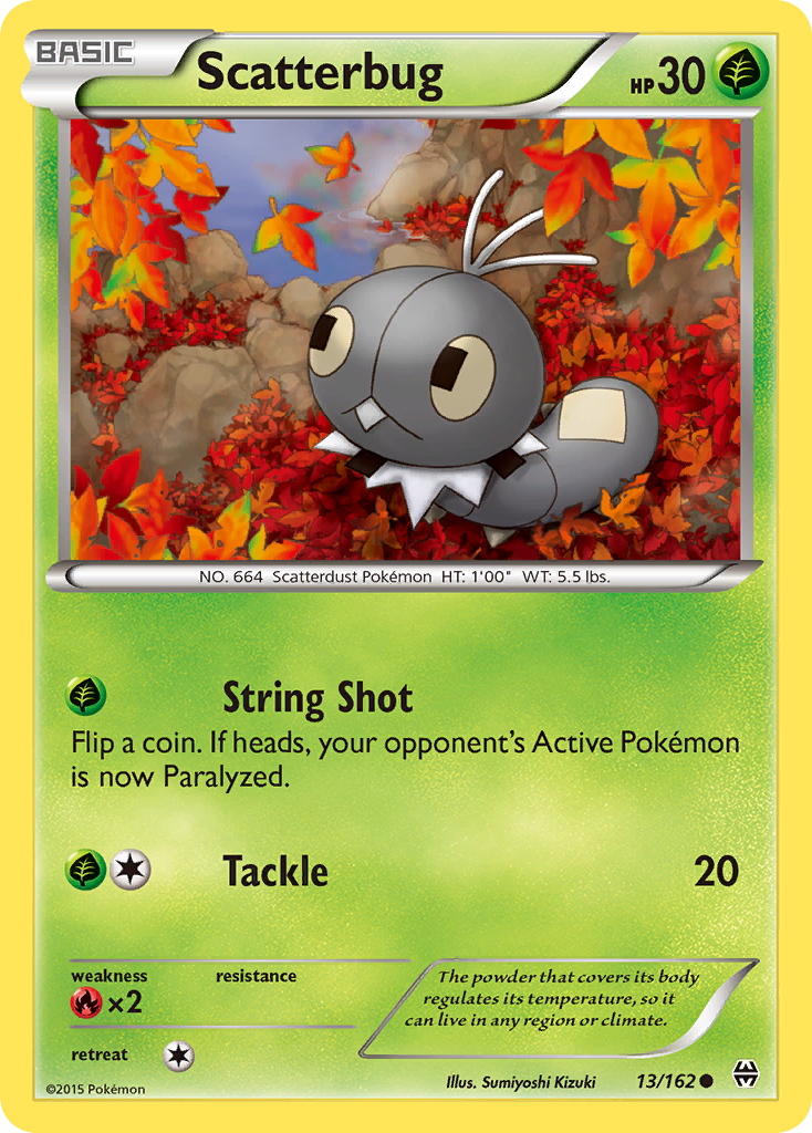 Scatterbug (13/162) [XY: BREAKthrough] | Galaxy Games LLC