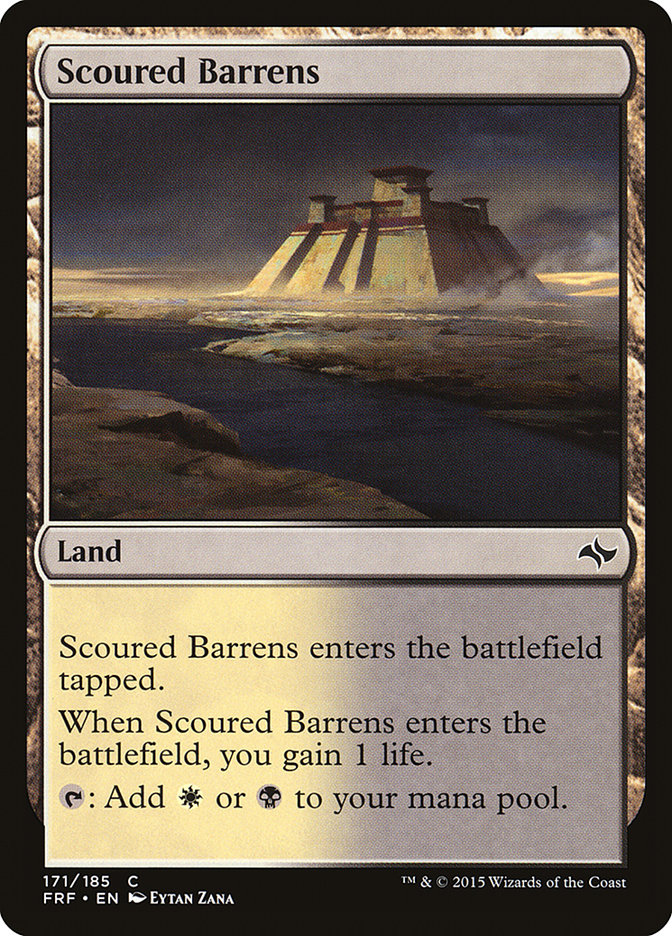 Scoured Barrens [Fate Reforged] | Galaxy Games LLC