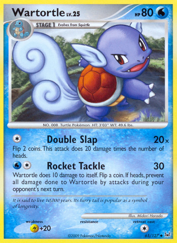 Wartortle (65/127) [Platinum: Base Set] | Galaxy Games LLC