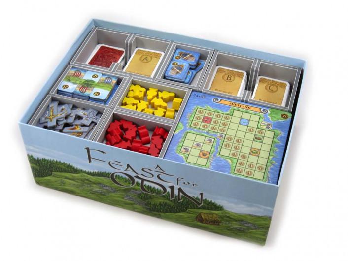 Folded Space Game Inserts - A Feast for Odin | Galaxy Games LLC