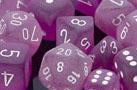 Chessex: D10 Frosted™ Dice Set | Galaxy Games LLC
