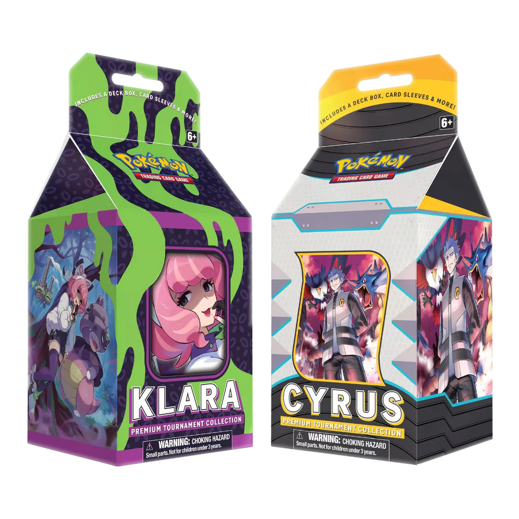 Pokémon TCG: Cyrus and Klara Premium Tournament Collections | Galaxy Games LLC