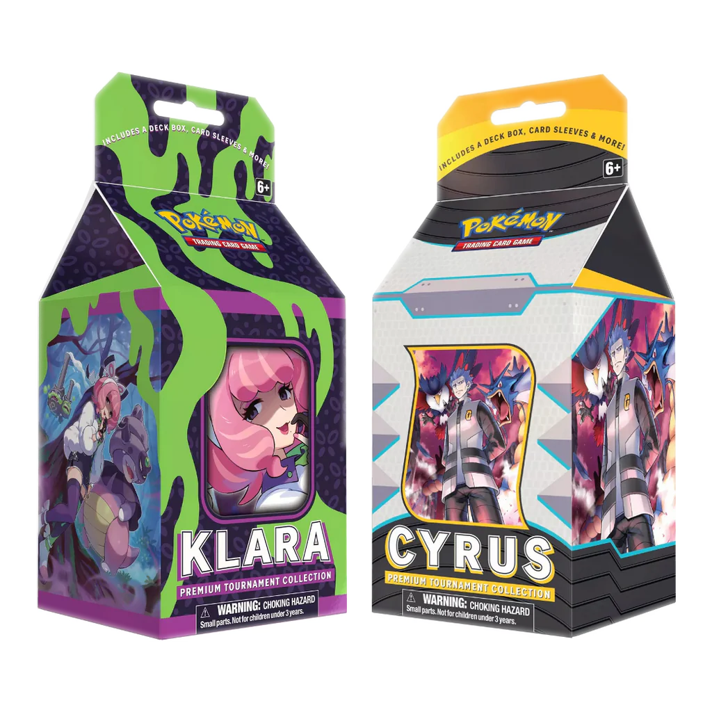 Pokmon TCG: Cyrus and Klara Premium Tournament Collections Galaxy Games LLC Pokmon TCG: Cyrus and Klara Premium Tournament Collections Galaxy Games LLC