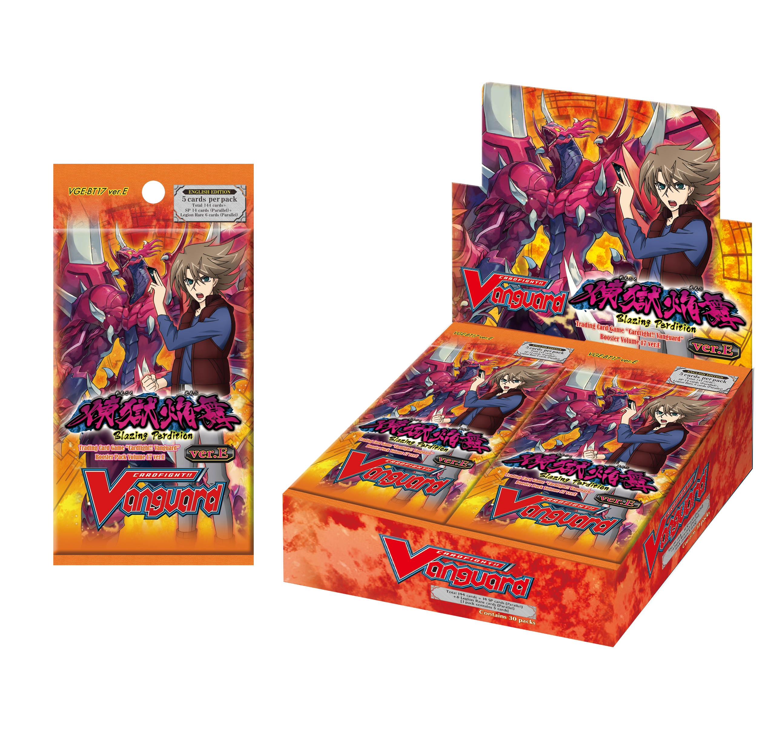 Booster Set 17: Blazing Perdition Booster Pack | Galaxy Games LLC