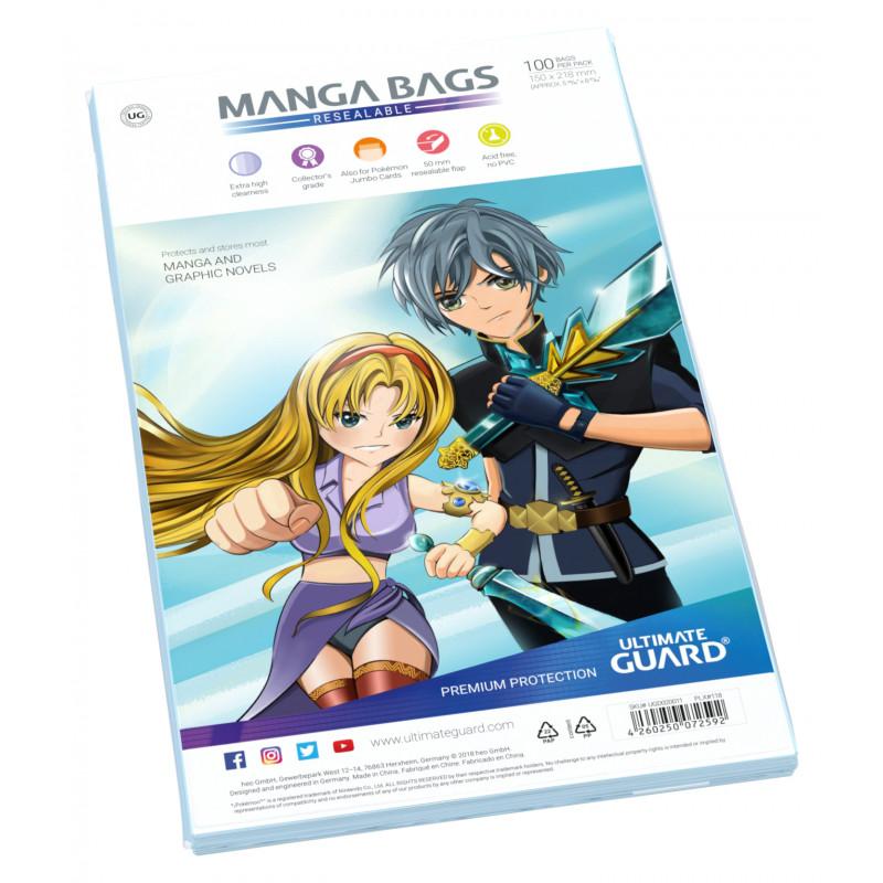 Manga Bags Resealable | Galaxy Games LLC