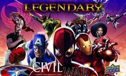 Legendary: A Marvel Deck Building Game - Civil War Expansion | Galaxy Games LLC