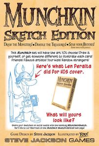 Munchkin Sketch Edition | Galaxy Games LLC