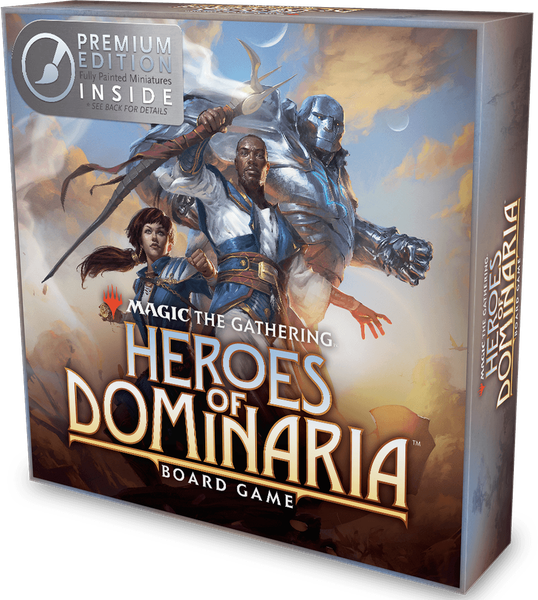 Magic The Gathering: Heroes of Dominaria Board Game Premium Edition | Galaxy Games LLC