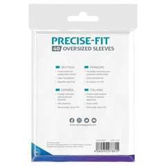 Precise-Fit Oversized Sleeves 40ct | Galaxy Games LLC