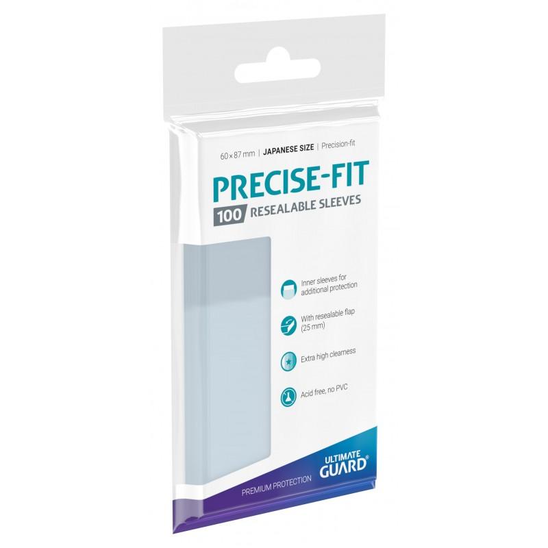 Precise-Fit Resealable Japanese Size 100ct | Galaxy Games LLC