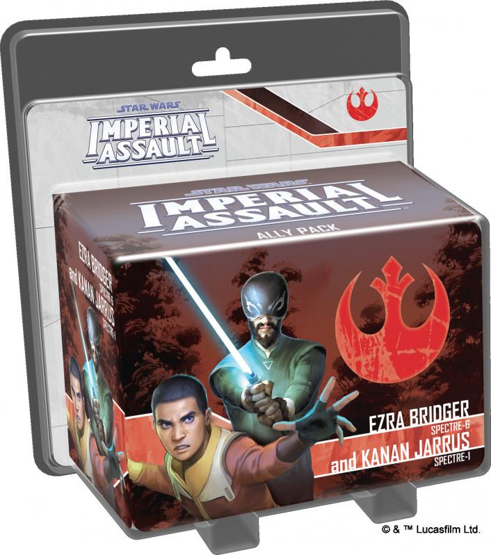 Star Wars Imperial Assault - Ezra Bridger & Kanan Jarrus Ally Pack | Galaxy Games LLC