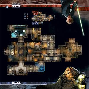 Star Wars Imperial Assault Skirmish Map - Jabba's Palace | Galaxy Games LLC