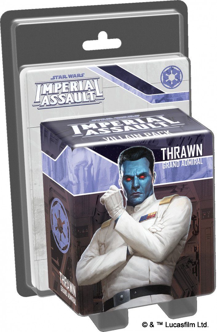Star Wars Imperial Assault - Thrawn Grand Admiral Villain Pack | Galaxy Games LLC