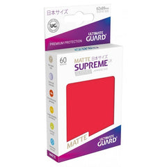 Supreme UX Matte Sleeves Japanese Size 60ct | Galaxy Games LLC