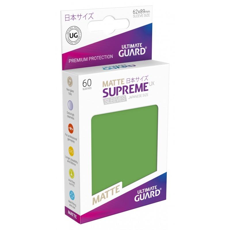 Supreme UX Matte Sleeves Japanese Size 60ct | Galaxy Games LLC