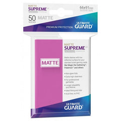 Supreme UX Matte Sleeves Standard Size 50ct | Galaxy Games LLC