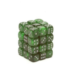 Chessex: D6 Festive™ DICE SET - 12MM | Galaxy Games LLC